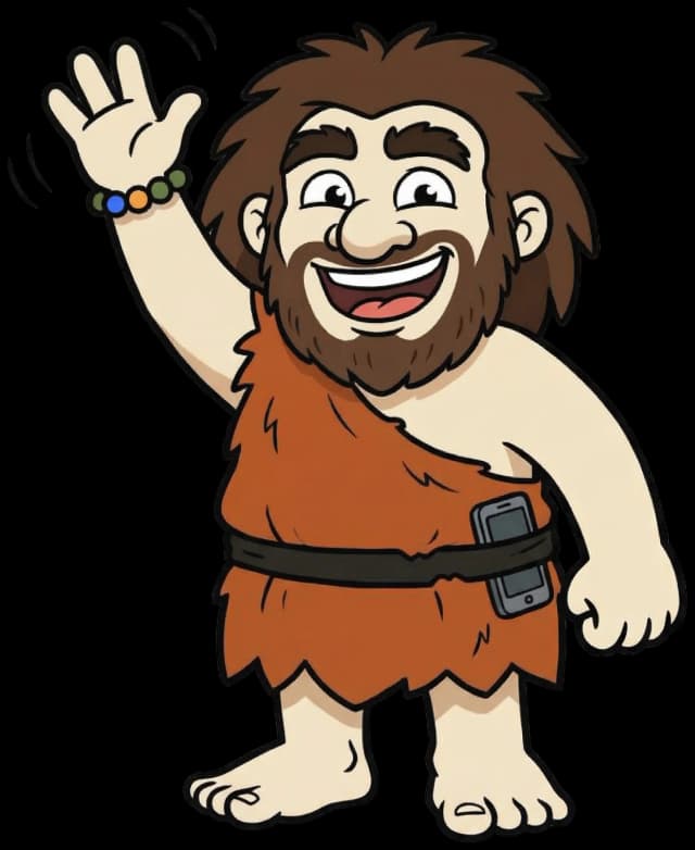 Grog dando high-five