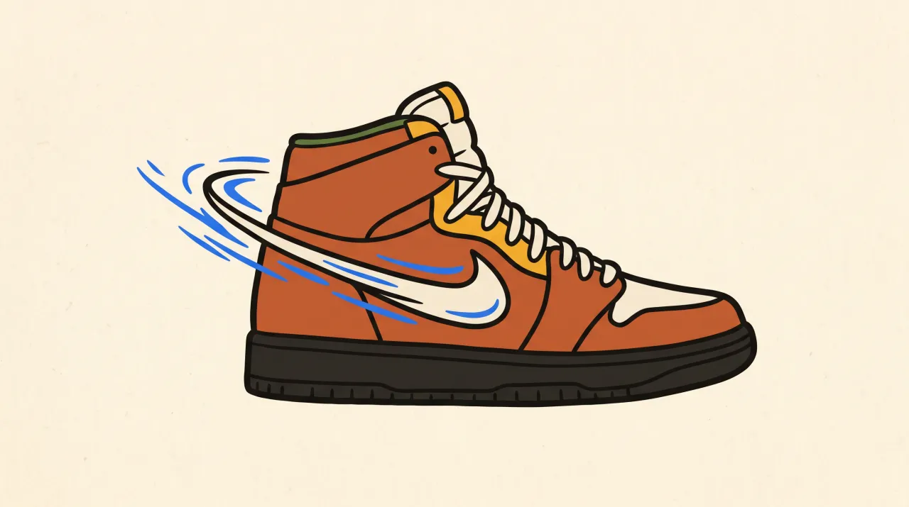 Screenshot of Nike